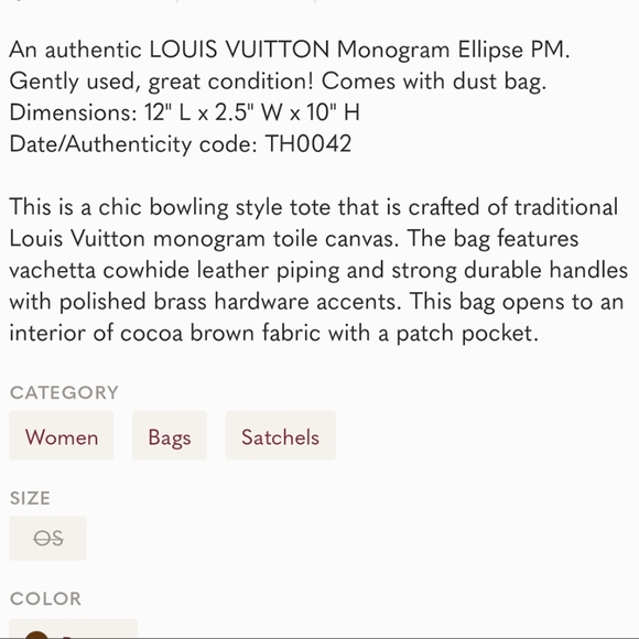 LOUIS VUITTON Monogram Ellipse PM - Picture 9 of 9